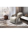 SILLON ·AMANDA· ACERO BLANCO